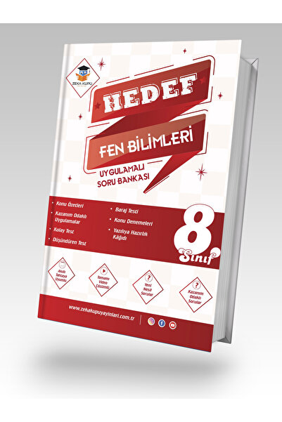 Zeka Küpü Yayınları 8.SINIF LGS FEN BİLİMLERİ HEDEF KONU ANLATIMLI SORU BANKASI