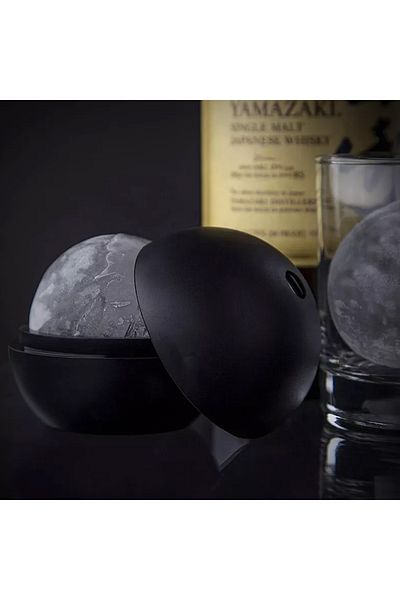 Eysigo Large Silicone Ice Mold, Single Ball, Black