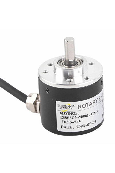 Genel Markalar E38S6G5-1000Z-G24N 1000 Pals Optik Enkoder DC 5V/24V Rotary Dö...