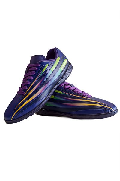 Mikawa Pantofi de fotbal Astroturf exclusivi pentru bărbați Purple Sax H-1008-1