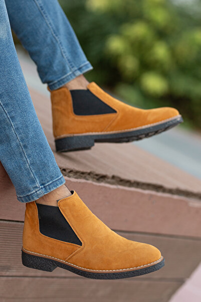 Freemax Unisex Chelsea Bot Garantili Ürün Freemax.30141 Süet Tarçın