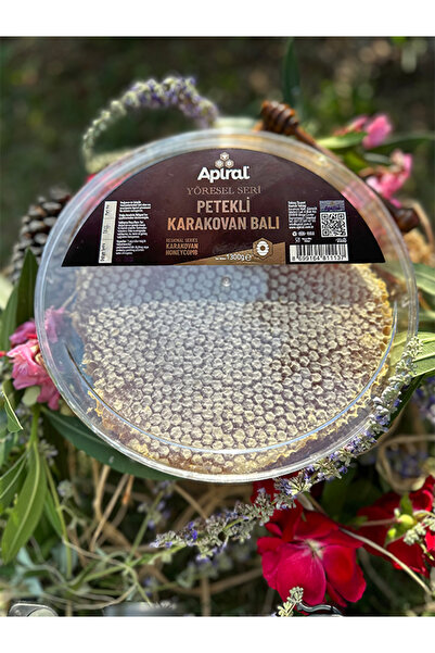 Apiral Yöresel Seri Petekli Karakovan Balı 1300gr
