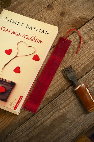 Lost Slope Leather Bookmark - Real Leather & Handmade