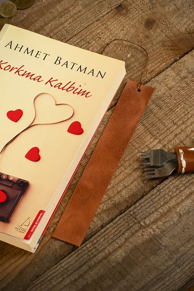 Lost Slope Leather Bookmark - Real Leather & Handmade