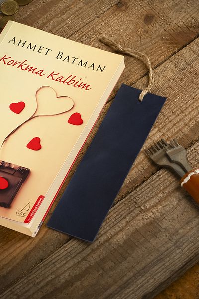 Lost Slope Leather Bookmark - Real Leather & Handmade