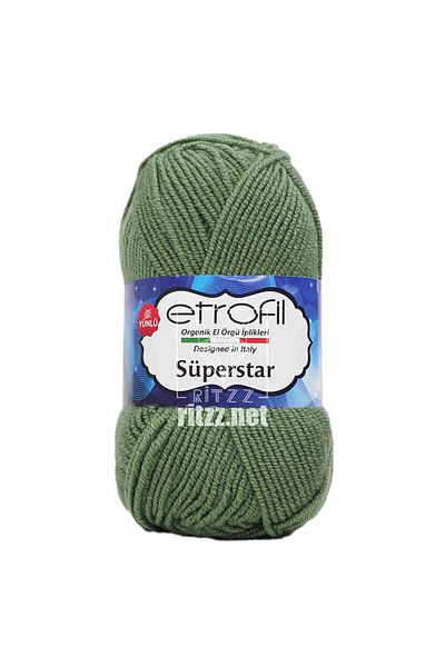 Etrofil Superstar 74067 Πράσινο Πλεκτό Σχοινί