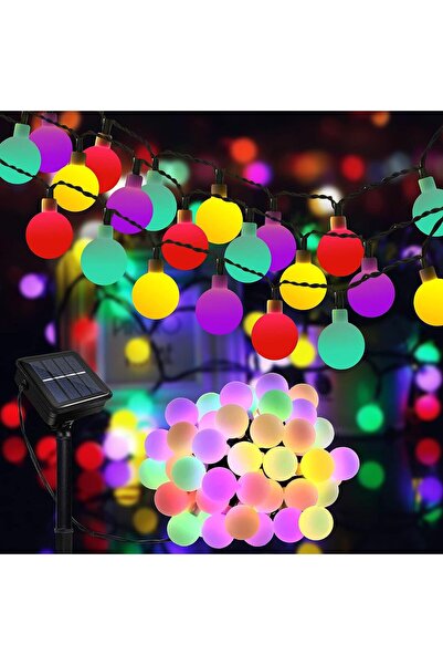 Light Home 50 Ledli Renkli 7m Led Yılbaşı Ağaç Süsü Yılbaşı Çam Ağacı Karışık...