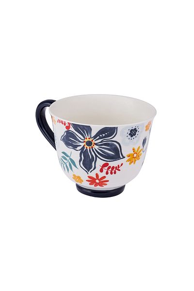 Emsan Garden New Bone Mug 435 ml Dark Blue