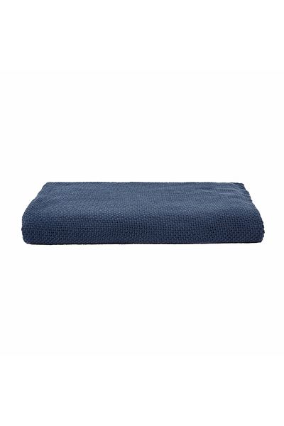 Karaca Home Navy Blue Double Knitwear Blanket - 4 Element Air
