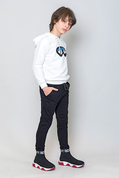 incity Kids Boy's InCity Leg Detailed Jogger Sweatpants