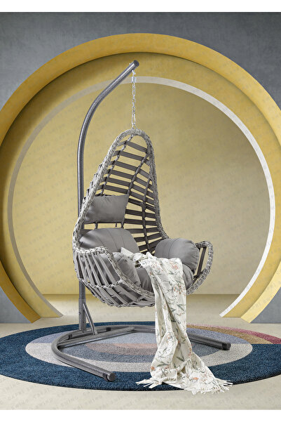 Gardenya Bahçe Capri Swing Milas Rattan Bahçe Ve Balkon Salıncağı