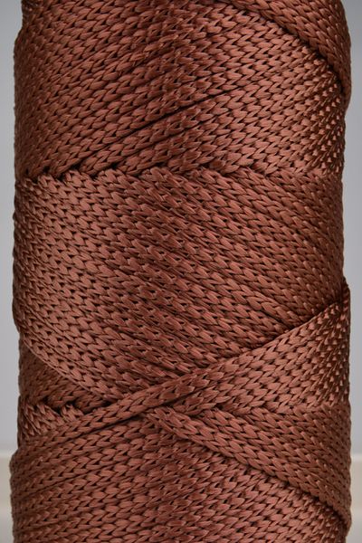 SENSY 5 Mm - 400 gr Polyester Macrame Thread Copper 95 M Polyester Macrame Thread Suppla Rope And Bag Thread
