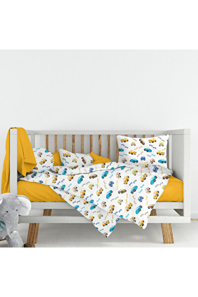 liefhome Ranforce Fabric First Quality 100% Cotton Baby Duvet Cover Set| 100x150