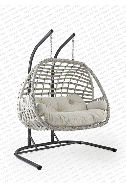 Gardenya Bahçe Capri Swing Oylat Rattan Bahçe Ve Balkon Salıncağı