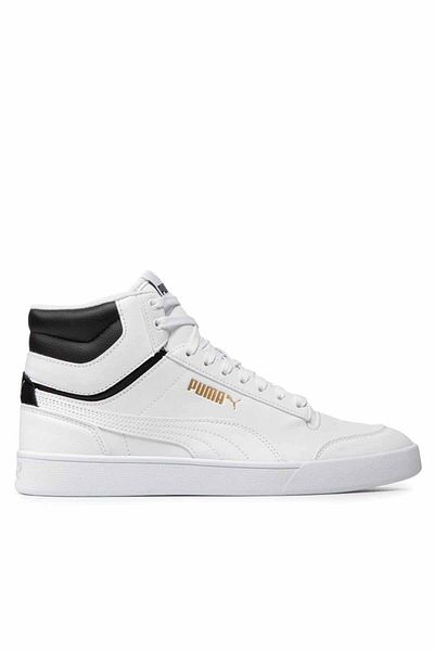 Puma Sneakers Shuffle Mid Unisex Casual αθλητικά παπούτσια 380748   01 Λευκό-σινιό