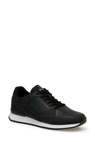 Kinetix Vıctor Pu 3Pr Black White Men's Sneakers