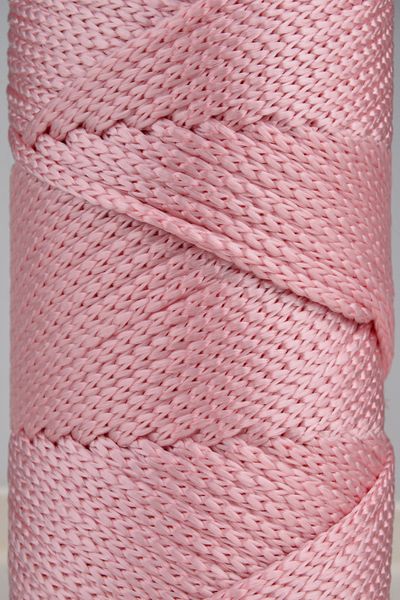 SENSY 5 Mm - 400 gr Polyester Macrame Thread Pink 95 M Polyester Macrame Thread Suppla Rope And Bag Thread