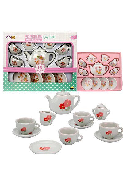 welcomein Oyuncak Porselen Çay Seti 13 Parça