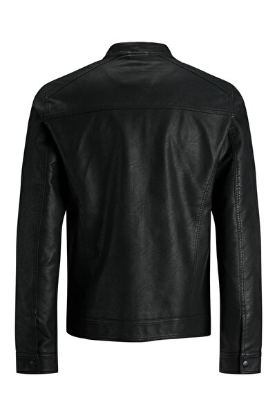 Jack & Jones JJEWARNER JACKET NOOS FAUX LEATHER JACKET MONT 82461-24