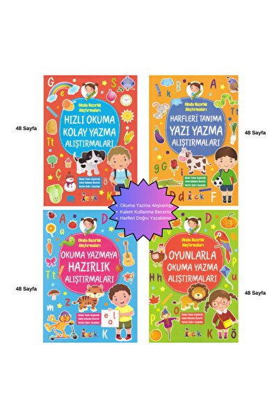 Bıcırık Yayınları Okul Öncesi Eğlenceli Oyunlarla Okula Hazırlık Alıştırmalar...