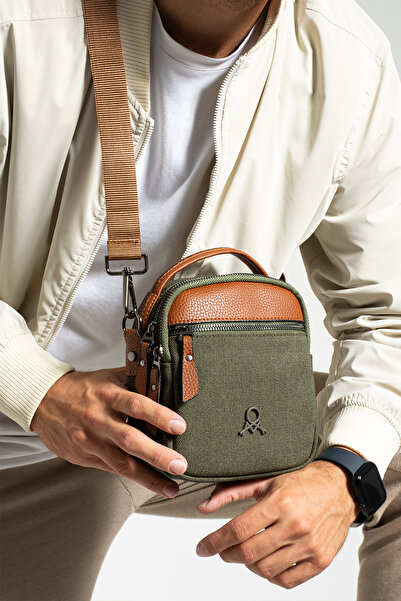 MEGA ÇANTA Geantă de mână din pânză pentru bărbați Mega Polo