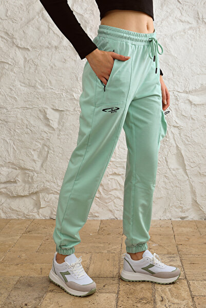 ESPİNA Γυναικεία φούτερ με τσέπη Cargo με κορδόνι Άνετη εφαρμογή