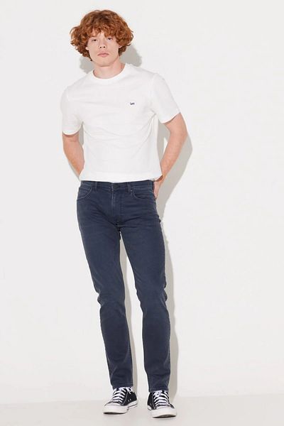 Lee Ανδρικό ελαστικό τζιν παντελόνι Slim Fit Normal Waist Anthracite L 719121003