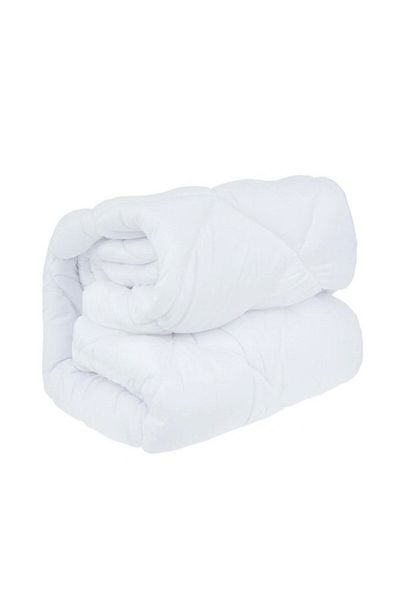 BY ÖZCE TEKSTİL Ogi Home White Microfiber Silicone Quilt 155*215 cm