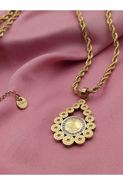 zeynep Z&D Accessory New Season Steel Tarnish Resistant 60 Cm Burguzincir Chain Chain Necklace