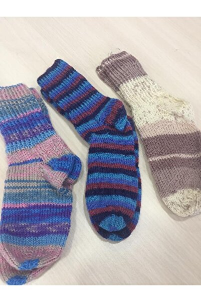 Papatyam 3 Adet El Örgüsü Bebek çocuk Patiği/El İşi Patik/Çeyizlik Patik/Örgü...