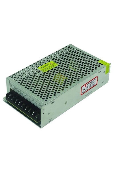 Mervesan محول علبة معدنية 12 فولت 16.5 أمبير Mt-200-12