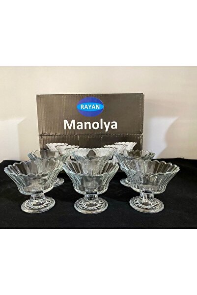 Rayan Coffee Side Magnolia Footed Bowl