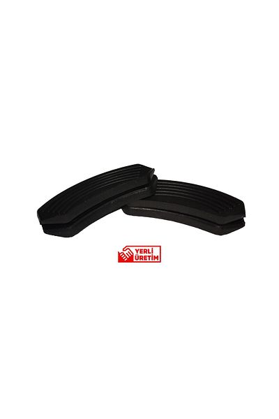 Amentes Silicone Pot Pan Holder Fireproof Non-Stick Handle Set 9 X 4 Cm Black (1 Set Consists of 2 Pieces)