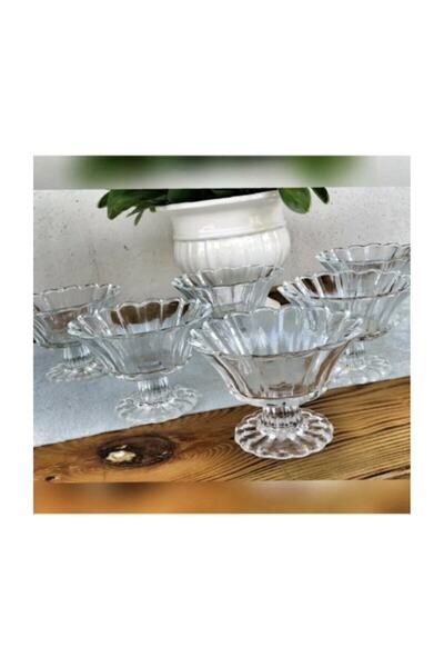 Rayan 6'lı Ayaklı Kase Reçellik