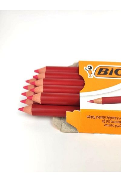 Bic Bıc Evolution PacK of 12 Red Copy Pens