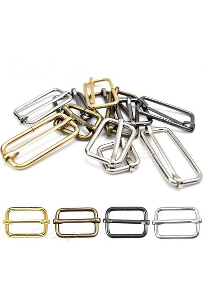 İsmet toka 3 Cm Bag Slider Imported Metal Accessory Silver (10 PCS) - Metal Accessory