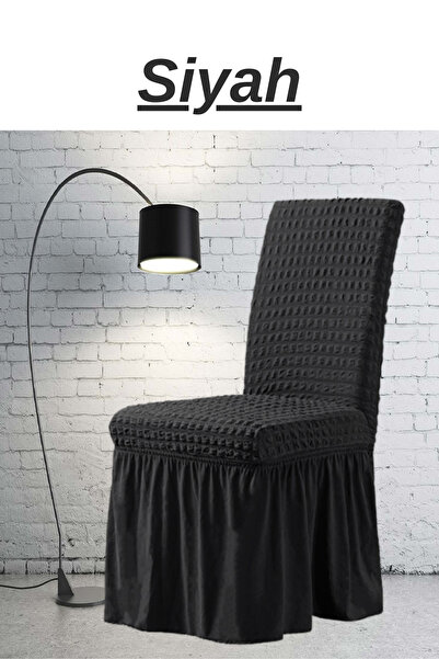 Genel Markalar Bürümcük Kumaş Sandalye Örtüsü, Etekli Sandalye Kılıfı