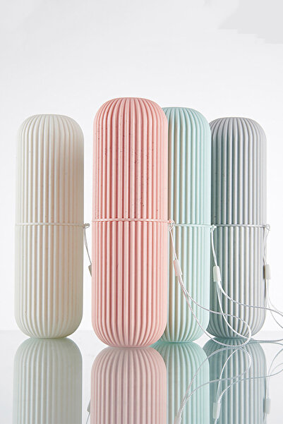 Soillium Seyahat Tipi Organizer Universal Taşıma Kabı Gözlük Diş Macunu Saklama Makyaj Fırçası Kutusu 1 Adet