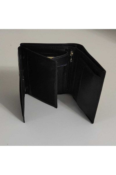 firdevsi hobi Real Leather Vertical Men's Wallet-gold series