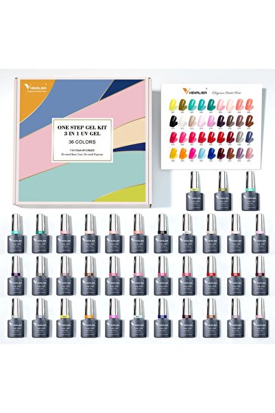Venalisa One Step Kalıcı Oje Seti 36 Adet Katologlu