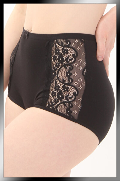 Soft Light Chiloți de damă cu talie înaltă din bumbac și dantelă