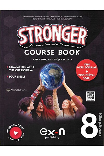 Çalışkan Yayınları Exen 8 Sınıf Stronger Course Book
