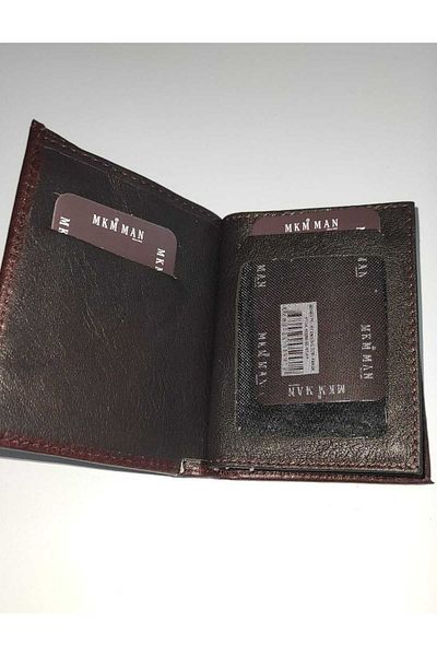 firdevsi hobi Real Leather Vertical Men's Wallet