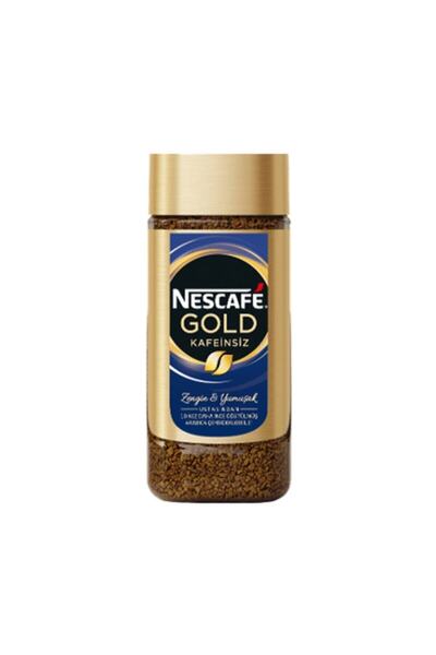 Nescafe Gold Decaf Kafeinsiz Cam Kavanoz 100 gr