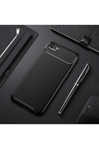 GRABONO Case for Apple iPhone 8 Case Carbon Fiber Look Ultra Thin Carbon Case