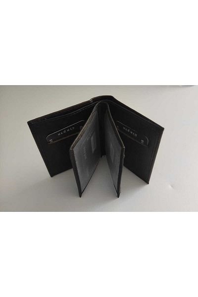 firdevsi hobi Real Leather Vertical Men's Wallet