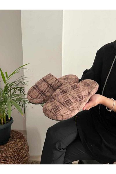 Behtah Kundura Men's Closed-Front Winter Slippers Daily Indoor Slippers Dowry Bohça