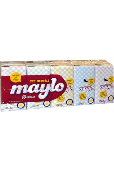 Maylo Pocket Wipes 10 Pack
