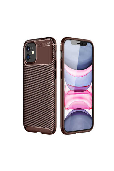GRABONO Case for Apple iPhone 12 Mini Case Carbon Fiber Look Ultra Thin Carbo...