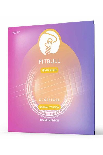 PİTBULL Venus Series Classic Guitar String Set of 3 Normal Tension (String Winder 4 Pena Hat)Vcg Nt 3P Ssc